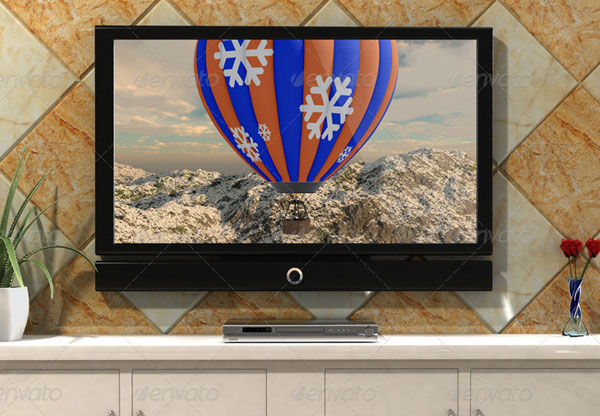  Full  HD  Ultra TV Mockup  Free Premium 28 PSD TV Mockup  